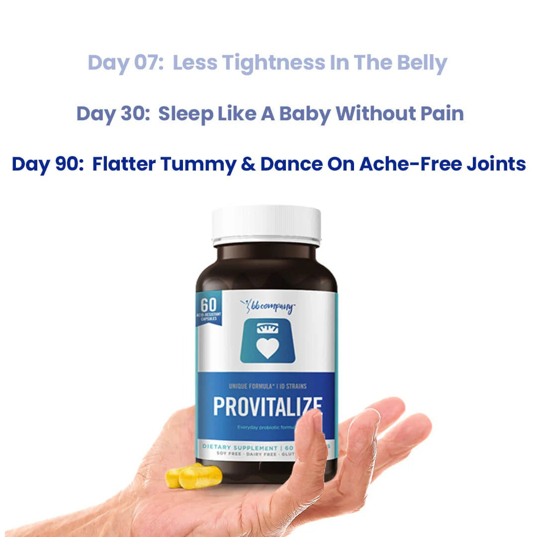 Provitalize | Best Natural Menopause Probiotic