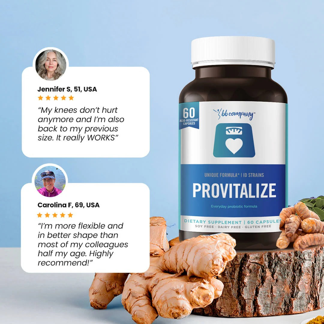 Provitalize | Best Natural Menopause Probiotic