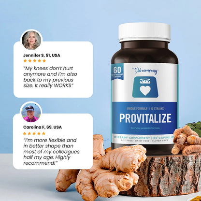 Provitalize | Best Natural Menopause Probiotic